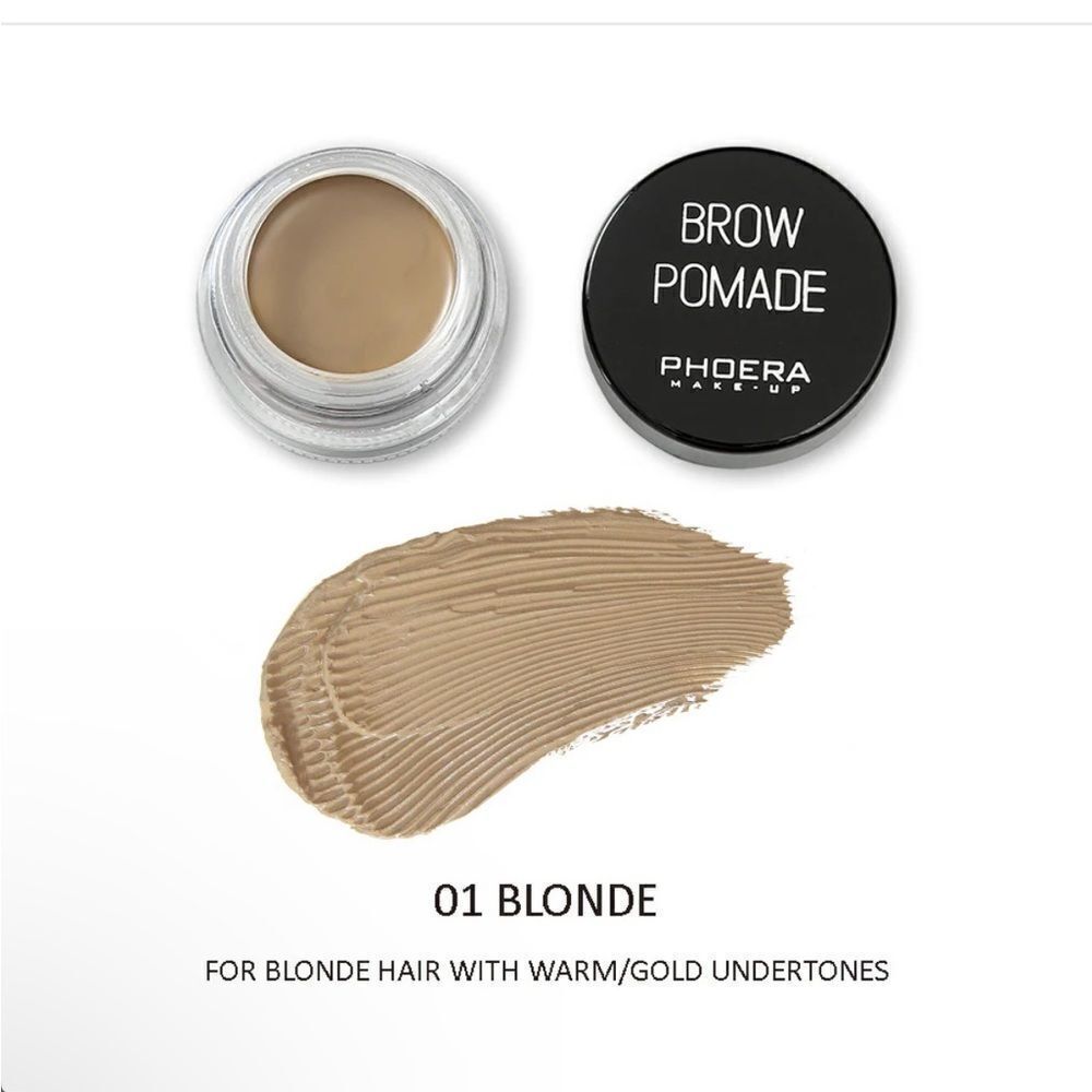 New/Unused PHOERA Nature Eyebrow Cream 01 Blonde Full Pigment Waterproof Makeup